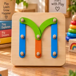 Grid Connect Wooden Building & Construction Toy