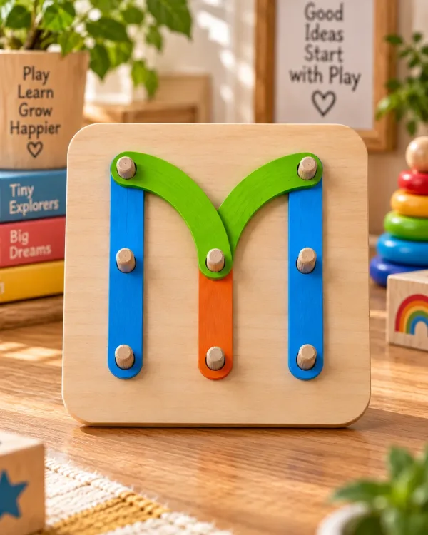 Grid Connect Wooden Building & Construction Toy