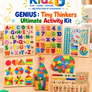 KIDZU GENIUS : Tiny Thinkers Ultimate Activity Kit