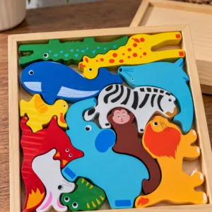 Wooden Jigsaw Puzzle Animals