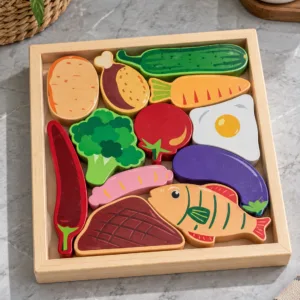 Wooden Jigsaw Puzzle Veggies